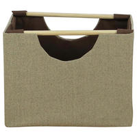 Cutie Pentru Etajeră   - maro/cappuccino, Basics, lemn/textil (27/27cm) - Landscape