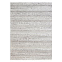 HANDVÄVD MATTA 130/190 cm Nordic Stripes  - taupe, Natur, textil (130/190cm) - Linea Natura