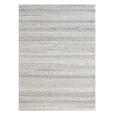 HANDWEBTEPPICH 80/150 cm Nordic Stripes  - Taupe, Natur, Textil (80/150cm) - Linea Natura