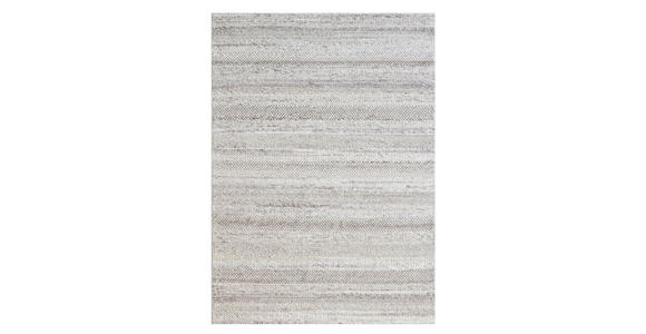 HANDWEBTEPPICH 200/290 cm Nordic Stripes  - Taupe, Natur, Textil (200/290cm) - Linea Natura