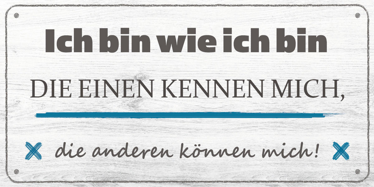 DEKOPANEEL Text  - Multicolor, KONVENTIONELL (20/40/0,3cm) - Euroart