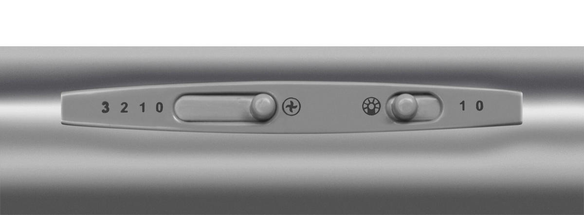 DUNSTABZUGSHAUBE UH 17010-4 E  - Edelstahlfarben, Metall (60/13/50,5cm) - Amica