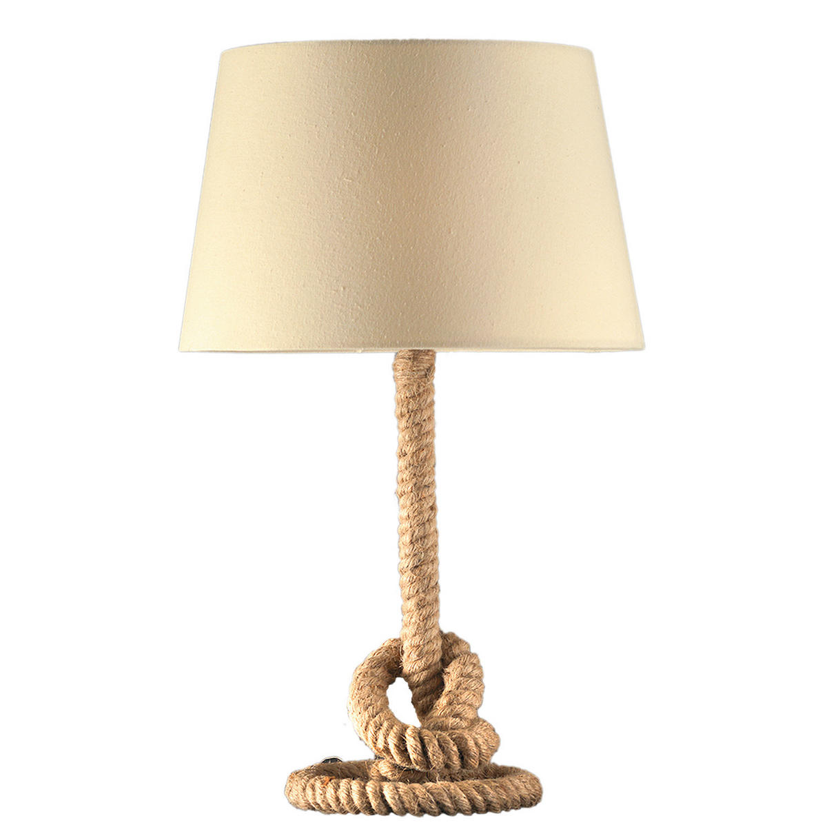 TISCHLEUCHTE 30/30/50 cm   - Schwarz/Weiß, Natur, Kunststoff/Textil (30/30/50cm)