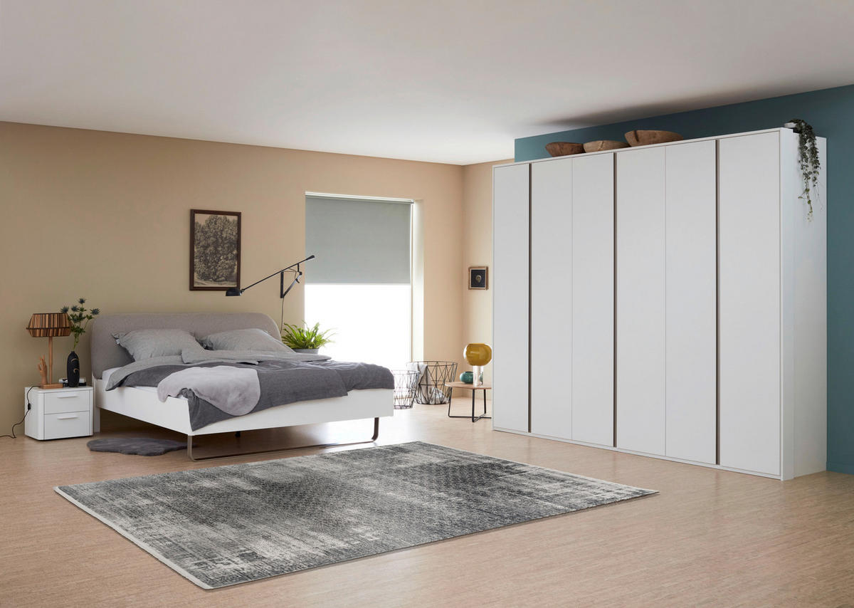 WEBTEPPICH 160/230 cm Vision Anthrazit rechteckig  - Anthrazit, Basics, Textil (160/230cm) - Schöner Wohnen