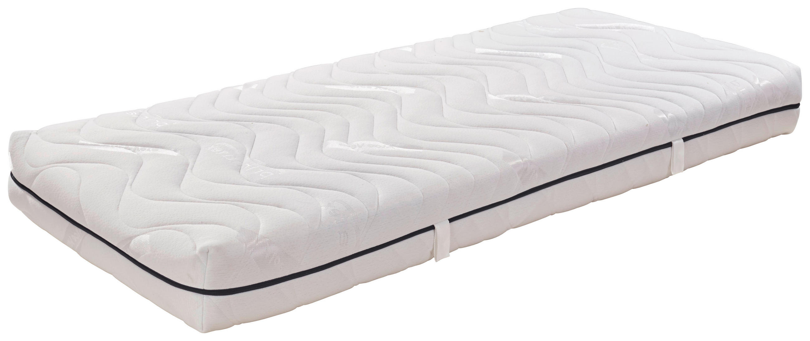 KOMFORTSCHAUMMATRATZE 90/200 cm Höhe ca. 20 cm  - Weiß, Basics, Textil (90/200cm) - Livetastic
