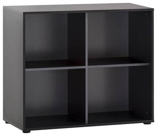 REGAL Schwarz - Schwarz, MODERN, Holzwerkstoff (100,1/83,6/41cm) - MID.YOU