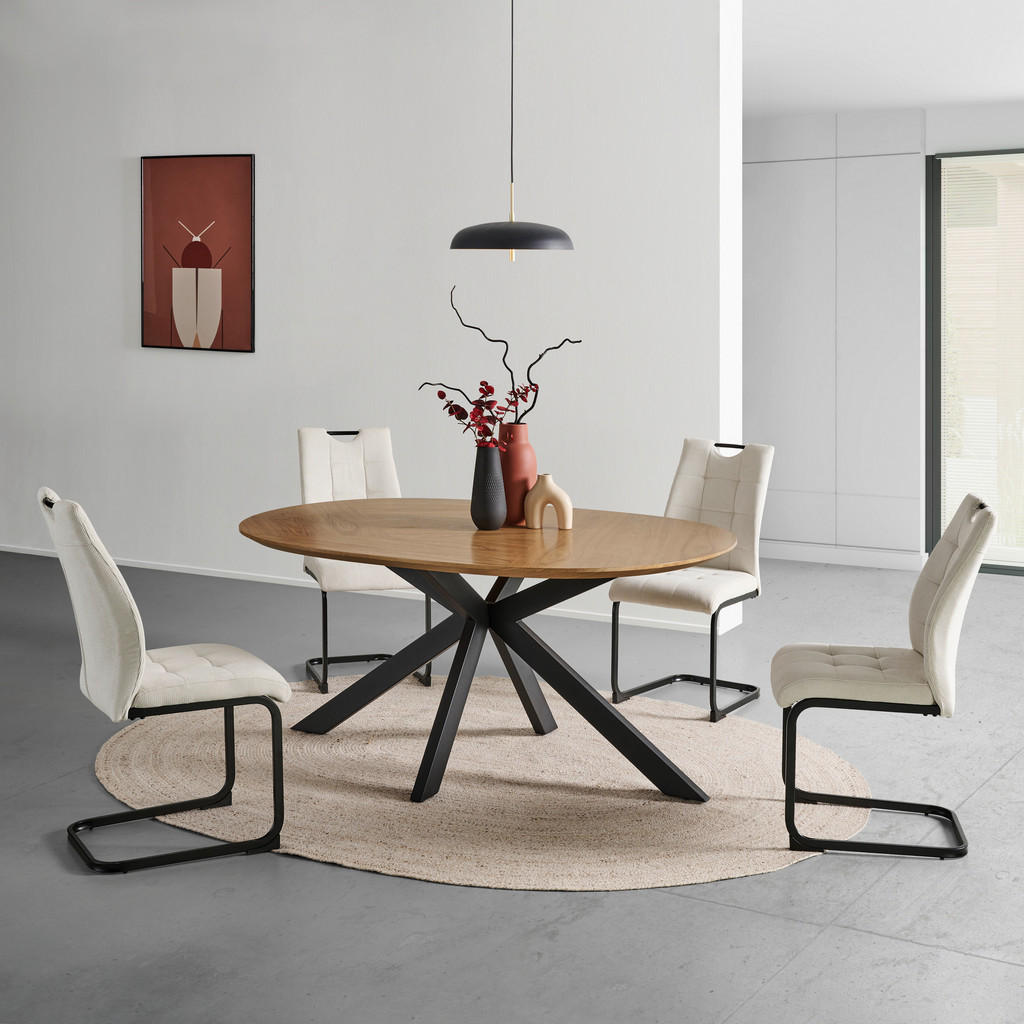 MID.YOU JÍDELNÍ STŮL, dub, přírodní barvy, 160/76/120 cm