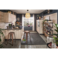 EINBAUKÜCHE NATHAN  - Eichefarben, Design, Holzwerkstoff - Celina