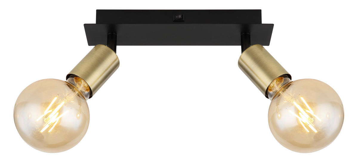 STRAHLER - Schwarz, Design, Metall (25/6/10,5cm) - Globo