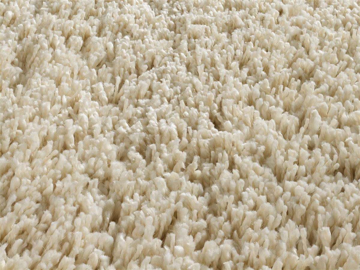 LÄUFER 80/200 cm Fashion Shaggy Creme  - Creme, Basics, Textil (80/200cm) - Novel