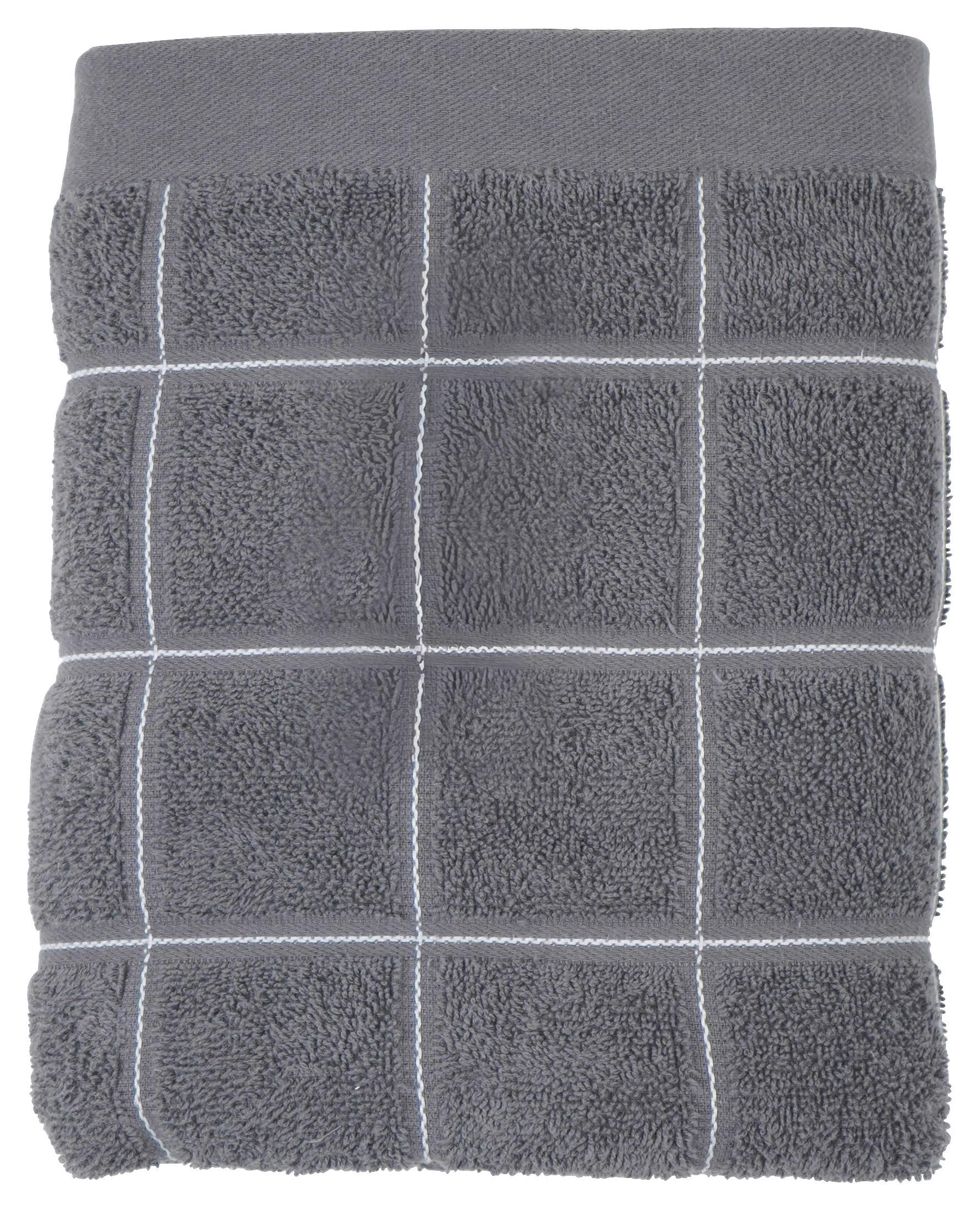 HANDTUCH 50/100 cm Anthrazit  - Anthrazit, Textil (50/100cm) - Esposa