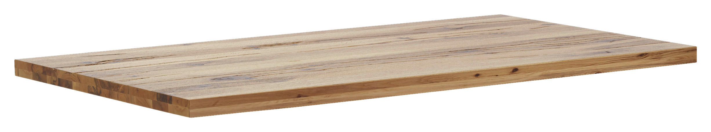 TISCHPLATTE in Holz 170/90/6 cm   - Wildeiche, Design, Holz (170/90/6cm) - Waldwelt