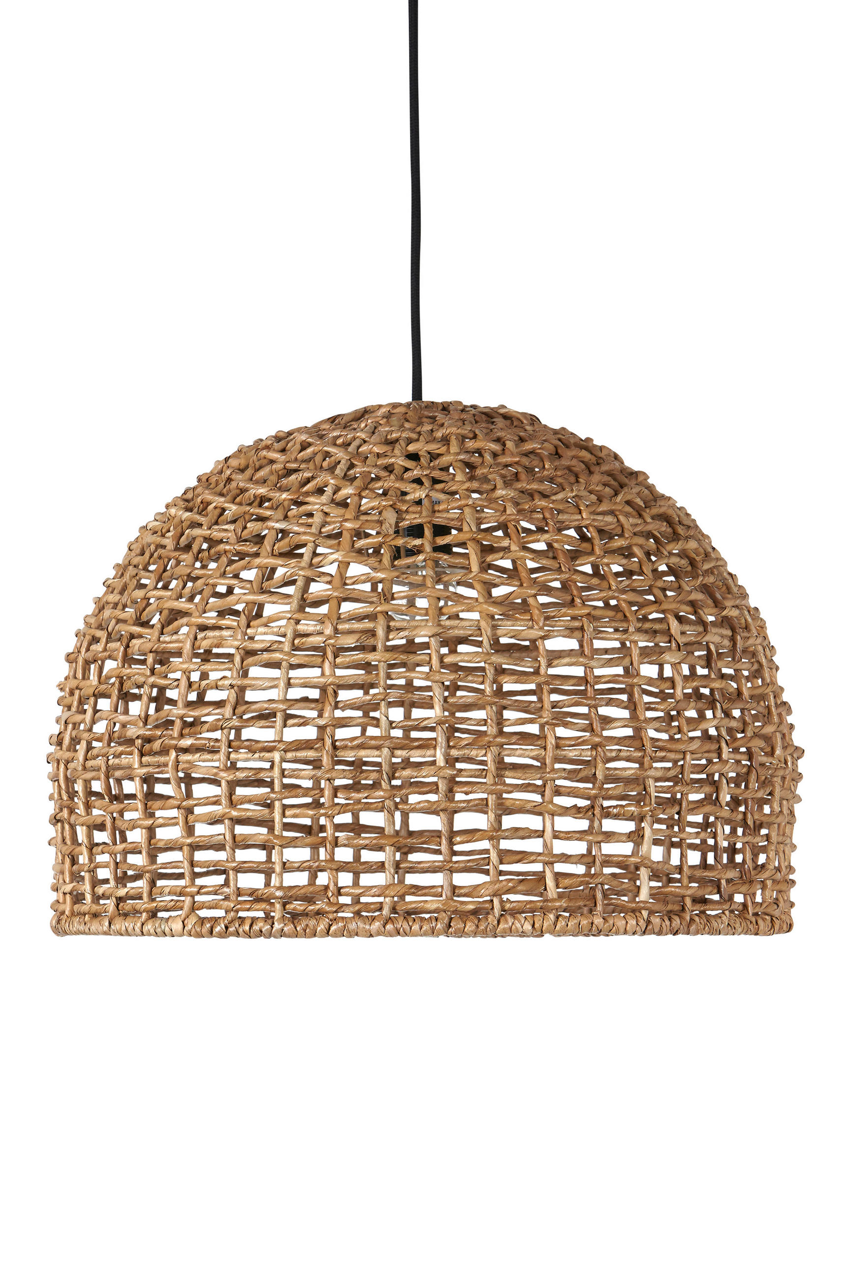 HÄNGLAMPA PR Home Cebu 37/37/24 cm  - naturfärgad, Natur, naturmaterial (37/37/24cm)