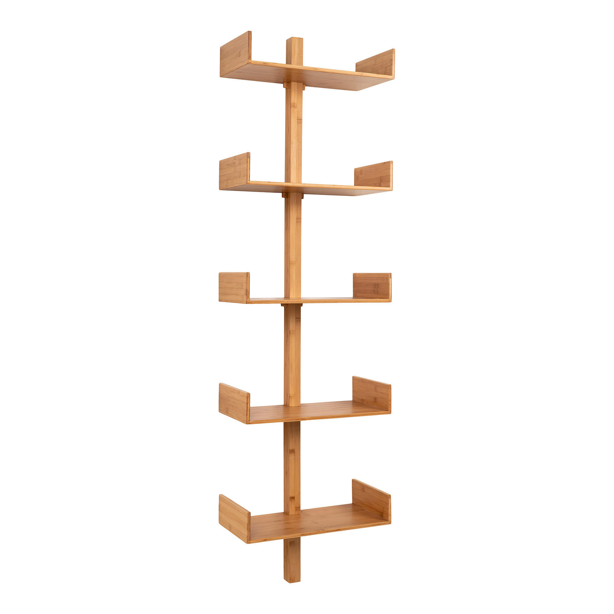 WANDREGAL 50/180/25 cm  - Naturfarben, Basics, Holz (50/180/25cm)