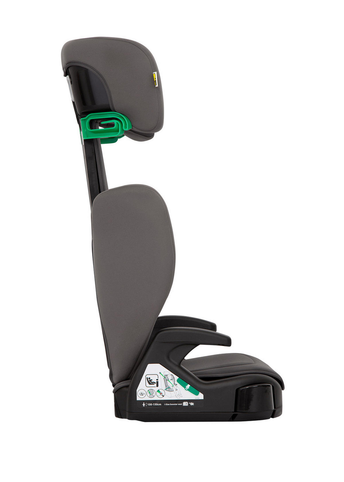 KINDERAUTOSITZ Junior Maxi R129  - Dunkelgrau, Basics, Kunststoff/Textil (39/46,3/64,5-85,5cm) - Graco