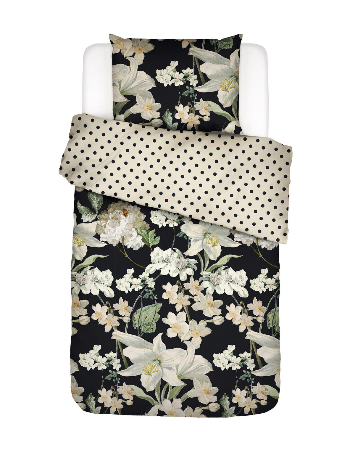 BETTWÄSCHE Satin 155/220 cm  - Sandfarben, Basics, Textil (155/220cm) - Essenza