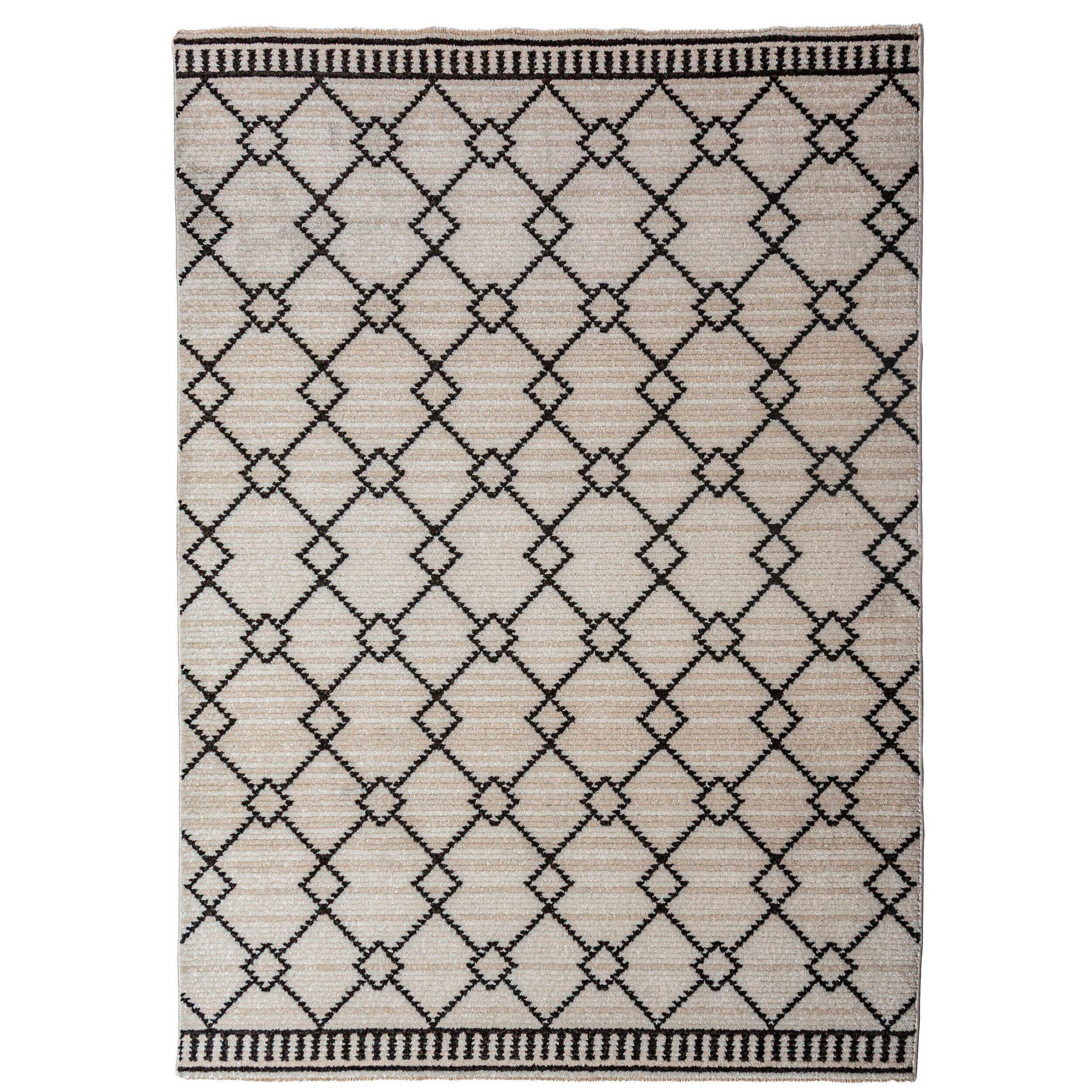 Flair Rugs TKANÝ KOBEREC, 120/160 cm černá