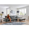 ECKSOFA  in Echtleder Hellbraun  193/328 cm  - Hellbraun/Schwarz, Design, Leder/Metall (193/328cm) - Dieter Knoll
