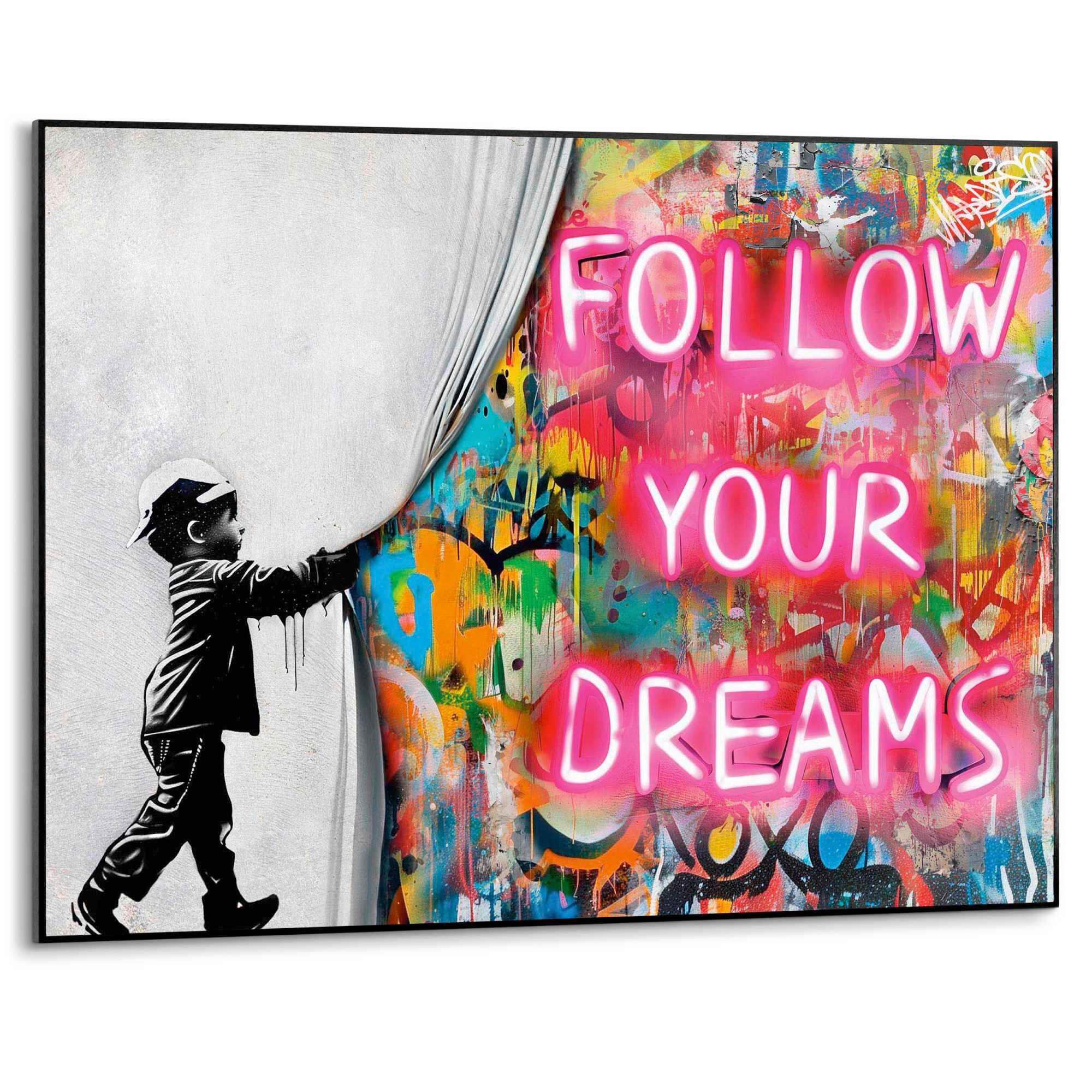 BILD 70/50 cm  - Rosa, Trend, Holzwerkstoff (70/50cm) - Reinders!