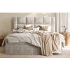BOXBETT 180/200 cm  in Beige  - Beige/Schwarz, MODERN, Holz/Holzwerkstoff (180/200cm) - Boxxx