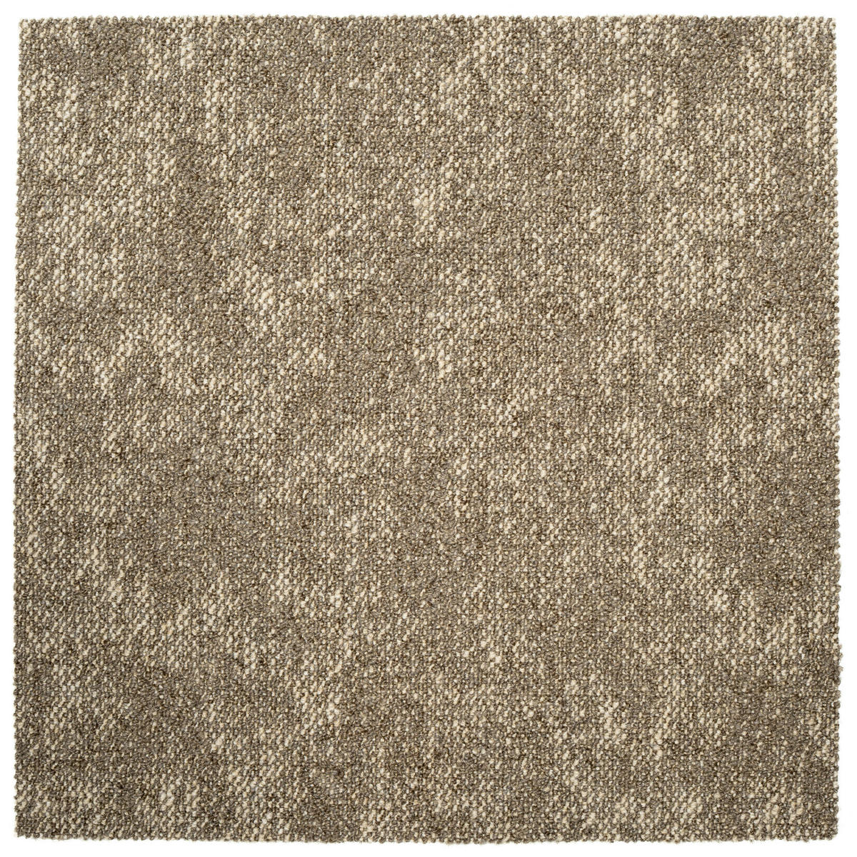 TEPPICHFLIESE 50/50 cm  in Hellgelb, Cappuccino  - Hellgelb/Cappuccino, Basics, Textil (50/50cm)