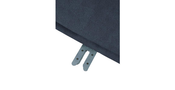 SOFAELEMENT in Plüsch Anthrazit  - Anthrazit/Schwarz, KONVENTIONELL, Kunststoff/Textil (125/66/155cm) - Carryhome