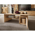 COUCHTISCH in Holz, Glas 120/70/42 cm  - Natur, Glas/Holz (120/70/42cm) - Valnatura