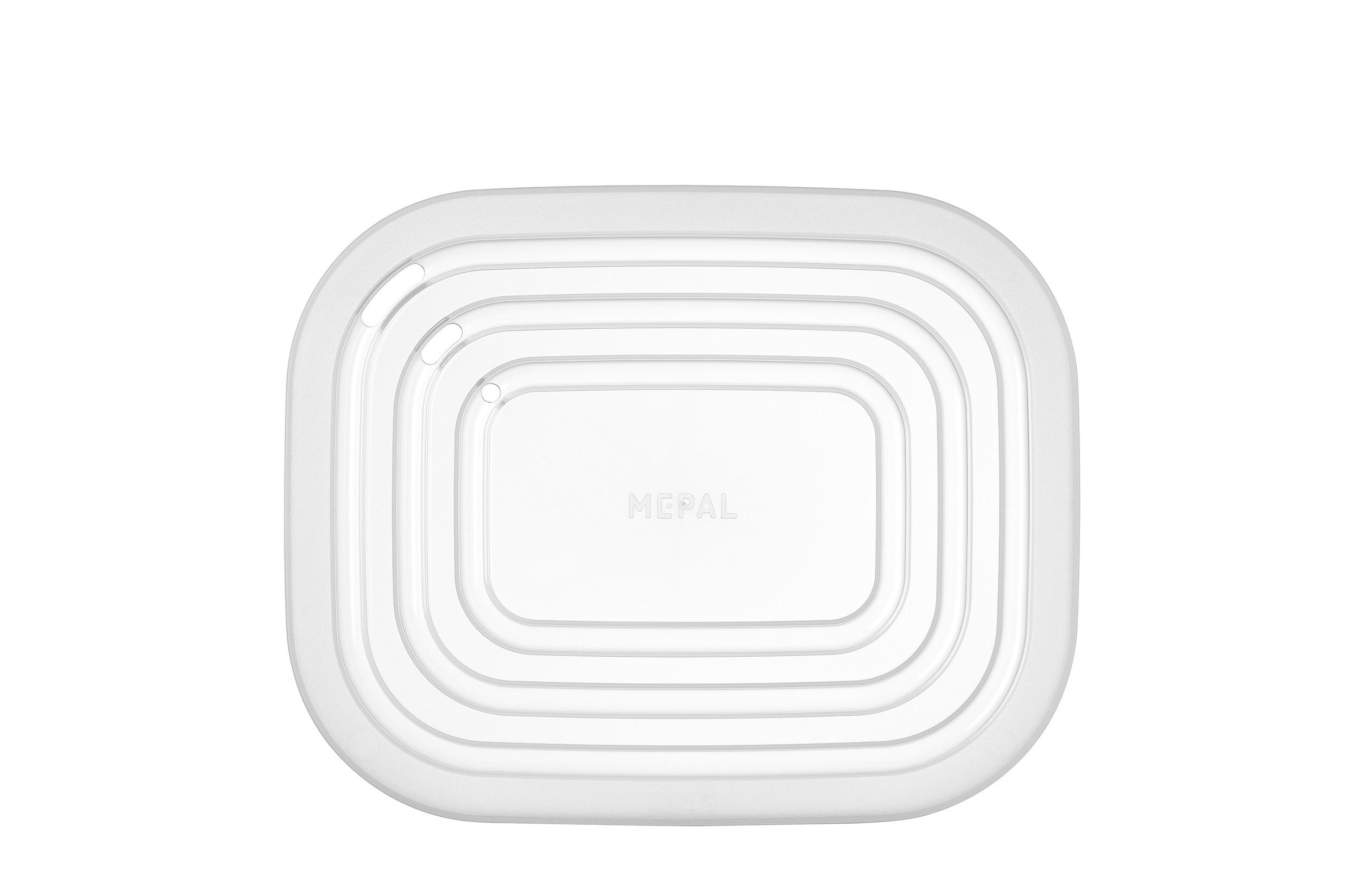 MIKROWELLENDECKEL  - Transparent, Basics, Kunststoff (25,8/21,2/1,3cm) - Mepal