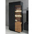 WOHNWAND in Eichefarben, Dunkelgrau - Eichefarben/Dunkelgrau, Design, Holz/Holzwerkstoff (325/190/52cm) - Ambiente WOHNWAND in Eichefarben, Dunkelgrau - Eichefarben/Dunkelgrau, Design, Holz/Holzwerkstoff (325/190/52cm) - Ambiente