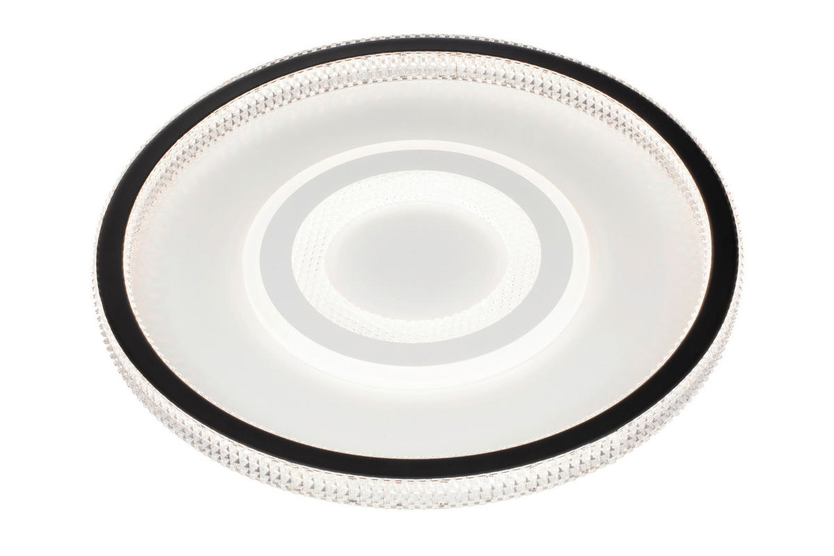 LED SVJETILJKA STROPNA  - bijela/prozirno, Trend, metal/plastika (49/6,5cm) - Novel