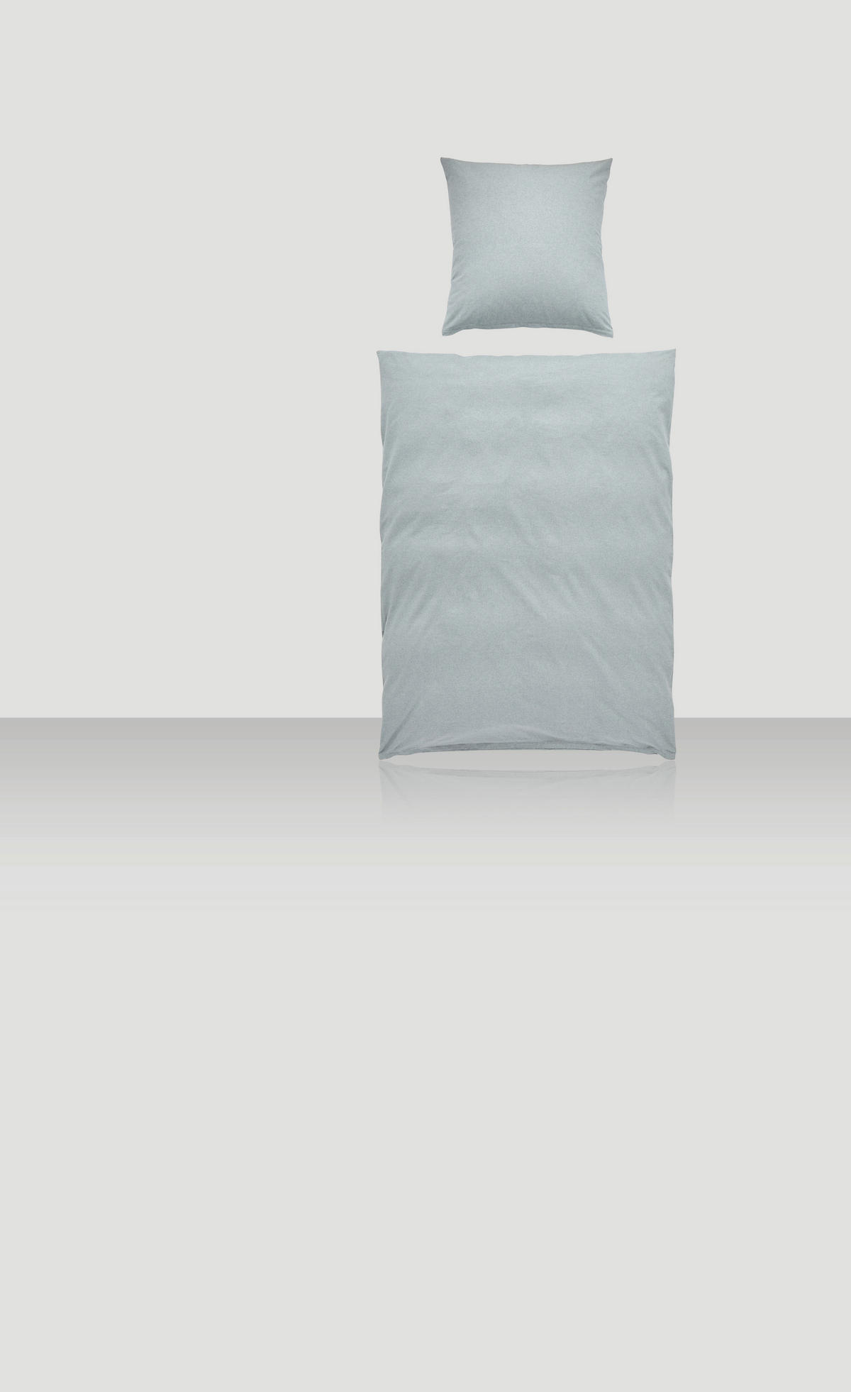 BETTWÄSCHE Flanell 135/200 cm  - Hellblau, Basics, Textil (135/200cm) - Novel