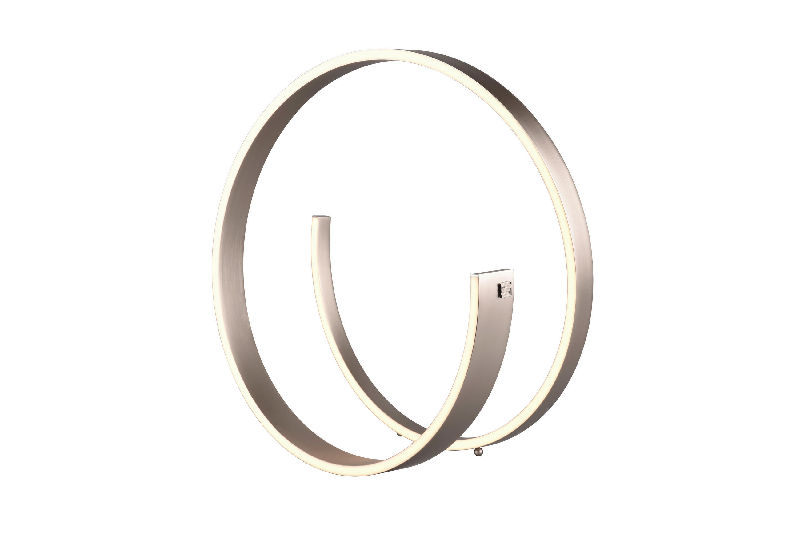 LED ASZTALI LÁMPA - nikkel, Design, fém (45cm) - Cinque