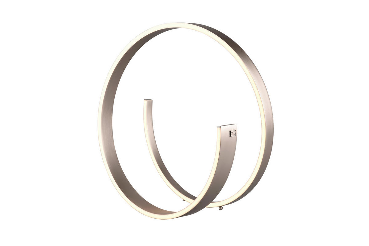 LED ASZTALI LÁMPA - nikkel, Design, fém (45cm) - Cinque