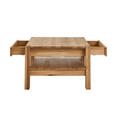 COUCHTISCH in Holz 70/70/47,5 cm  - Wildeiche, KONVENTIONELL, Holz (70/70/47,5cm) - Linea Natura