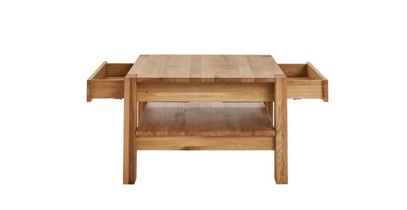 COUCHTISCH in Holz 70/70/47,5 cm  - Wildeiche, KONVENTIONELL, Holz (70/70/47,5cm) - Linea Natura