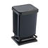 ABFALLEIMER 20 L - Schwarz, Basics, Kunststoff (29.3/26.6/45.7cm)