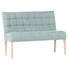 SITZBANK 120/94/65 cm in Hellblau - Naturfarben/Hellblau, KONVENTIONELL, Holz/Textil (120/94/65cm) - Cantus SITZBANK 120/94/65 cm in Hellblau - Naturfarben/Hellblau, KONVENTIONELL, Holz/Textil (120/94/65cm) - Cantus