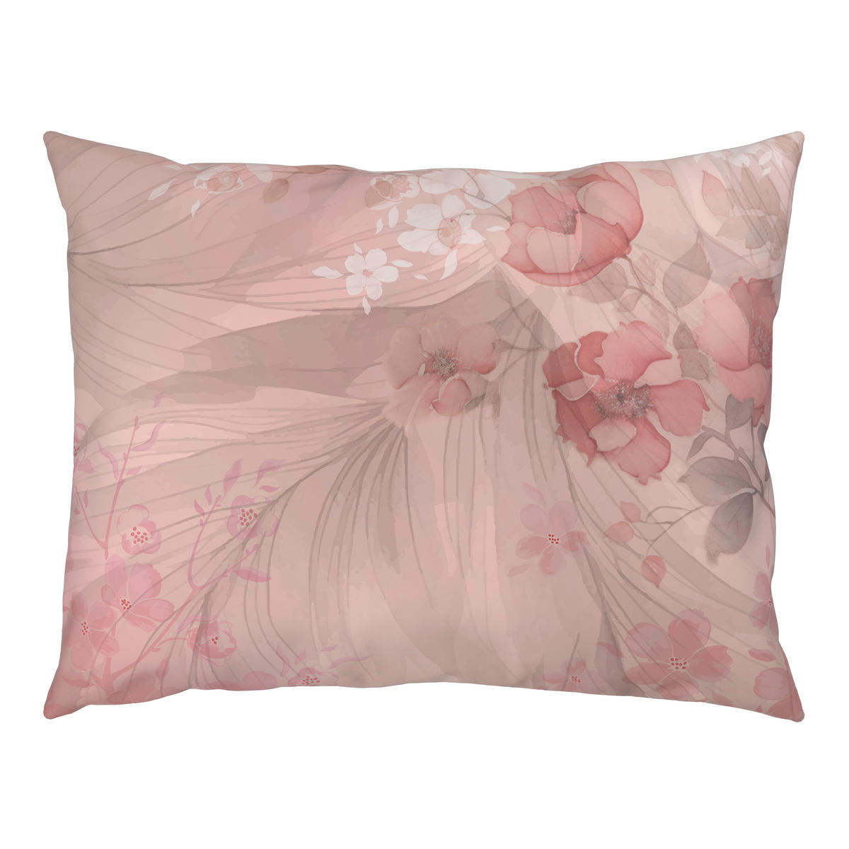 Lenjerie De Pat 220/200 cm  - roz deschis, Konventionell, textil (220/200cm) - Novel