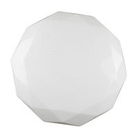 LED MENNYEZETI LÁMPA - fehér, Basics, műanyag/fém (50,5/7,8cm)