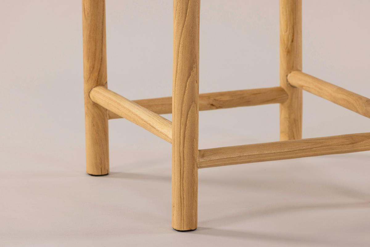 PALL i trä ljusbrun  - ljusbrun, Design, trä (42/46/42cm) - Livetastic