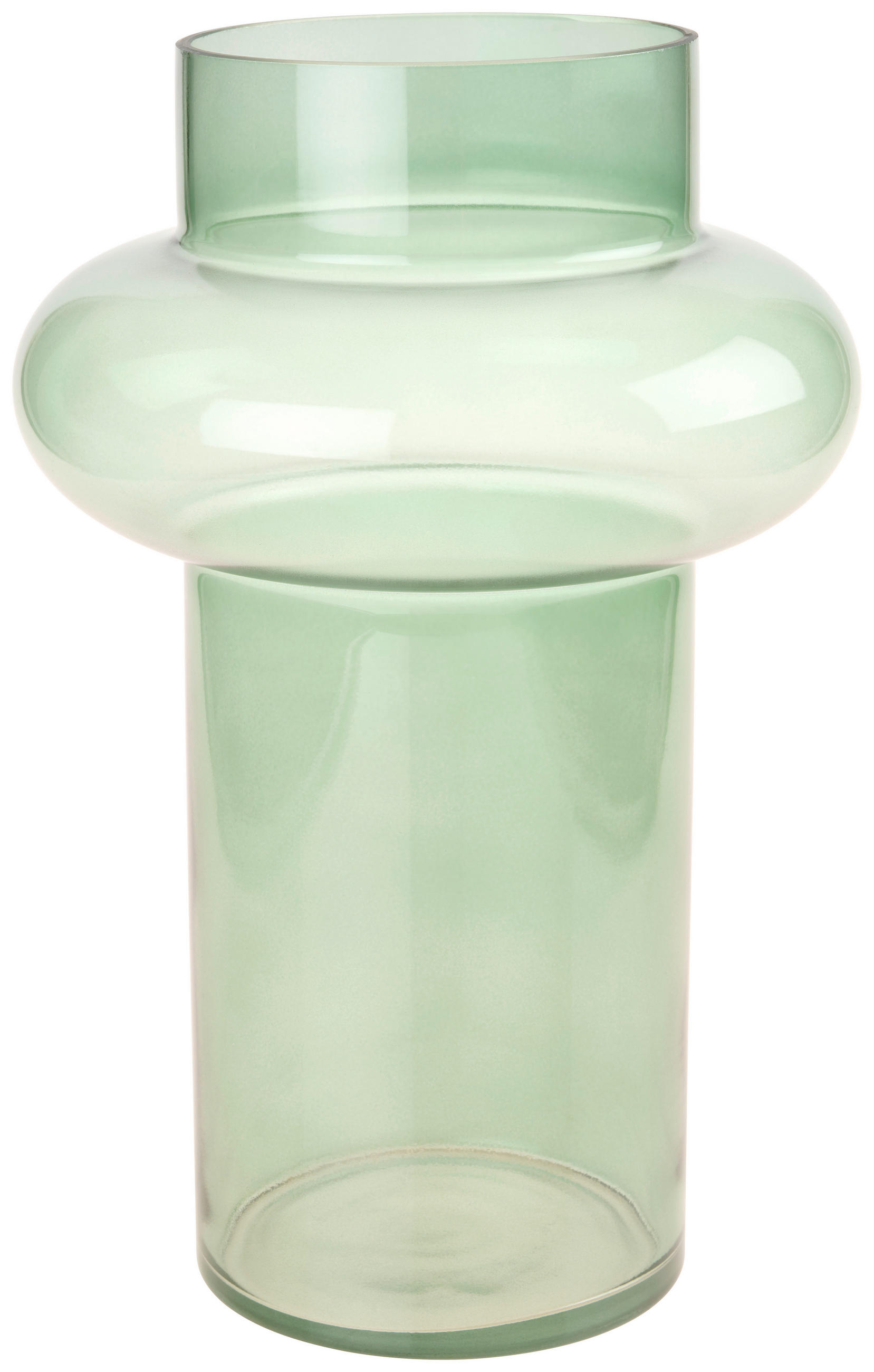 VAZA  19,5/30 cm    staklo  - tamno zelena, Basics, staklo (19,5/30cm) - Ambia Home