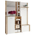 GARDEROBE 4-teilig  in 150/190/30 cm  - Basics, Glas/Holzwerkstoff (150/190/30cm) - Carryhome