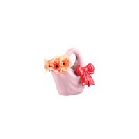DEKOVASE  - Rot/Rosa, Basics, Keramik (20/20,5/12cm)