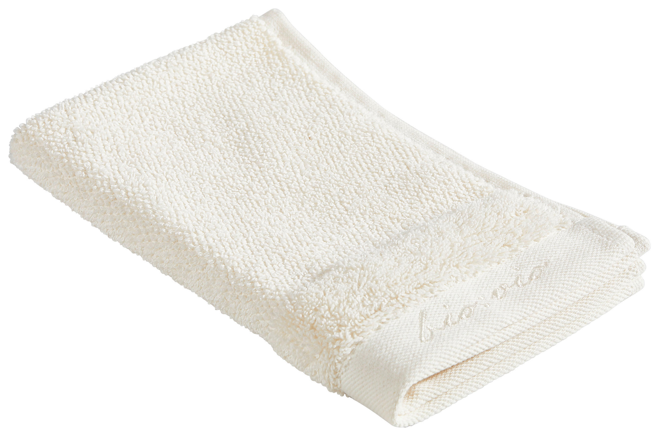 GÄSTETUCH BONITA Creme 4-teilig 30/50 cm - Creme, Natur, Textil (30/50cm) - Bio:Vio