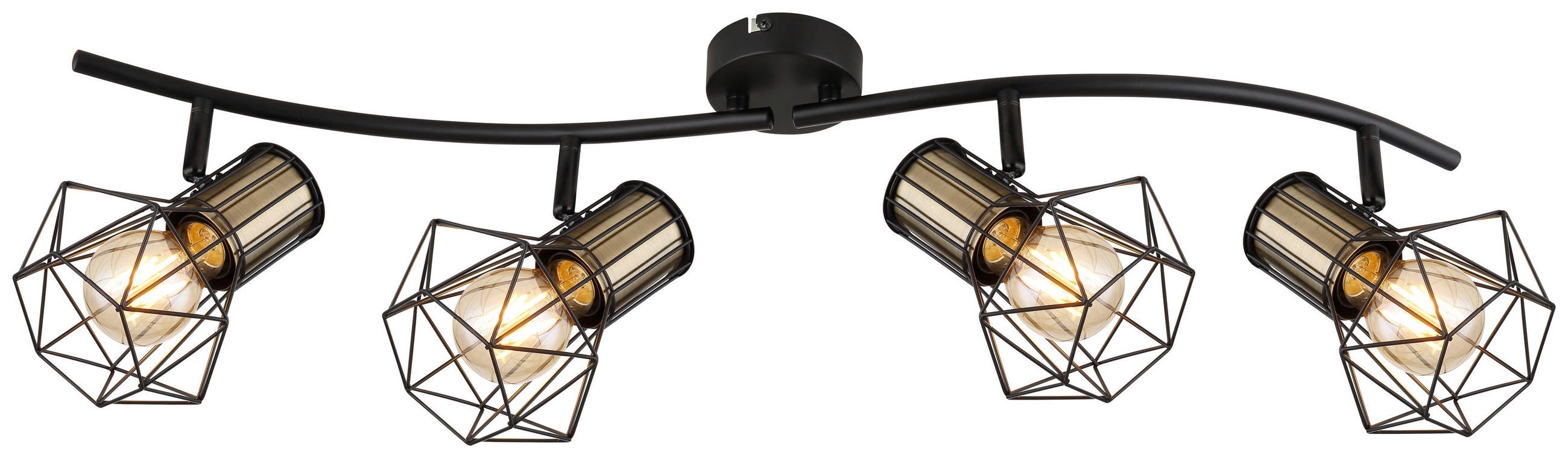 REFLEKTOR - boje mjeda/crna, Trend, metal (80/22,5cm) - Globo
