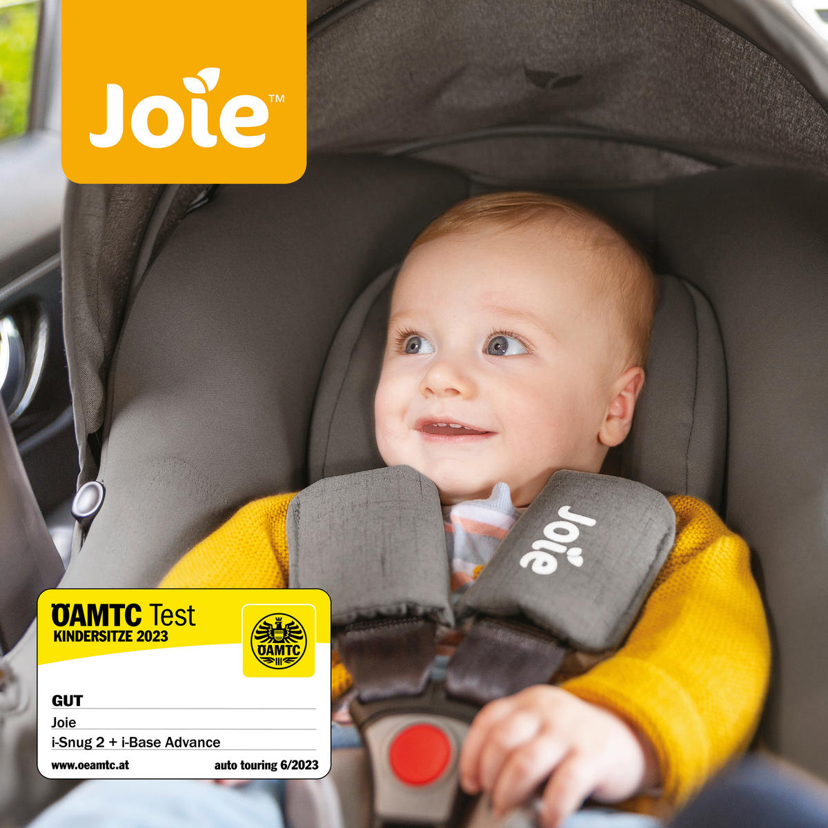 BABYSCHALE i-Snug 2  - Schwarz, Basics, Textil (44/55/67cm) - Joie