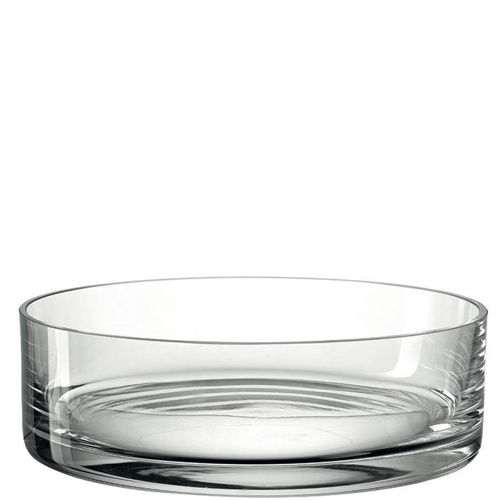 SCHALE  - Klar, Basics, Glas (22,4/7/22,4cm) - Leonardo