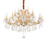 HÄNGELEUCHTE 96/88-170 cm  - Goldfarben, KONVENTIONELL, Glas (96/88-170cm) - Ideal Lux