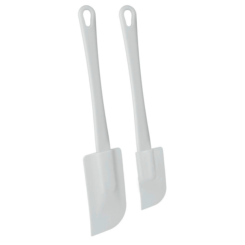 Set 2 palete bucatarie - alb, Basics, plastic (25cm)