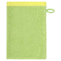 WASCHLAPPEN Lifestyle Splash Gelb, Grün  - Gelb/Grün, Basics, Textil (16/22cm) - Cawoe